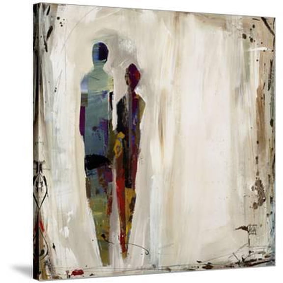 Imprint, Abstract Figurative Stretched Canvas Wall Art by Kelsey Hochstatter Sold by Art.Com