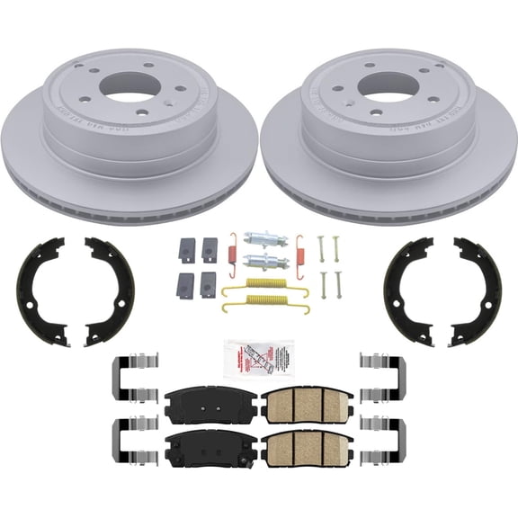 Improved Coated Brake Rotors Ceramic Pads For Chevrolet Captiva Sport 2008-2015