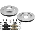 thumbnail image 1 of Improved Performance Coated Front Disc Brake Rotors for Ford F150 97-03 4x4 AWD, 1 of 6