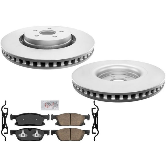 Improved Performance Rotors Front Ceramic Brake Pads for Nautilus 2019-2024