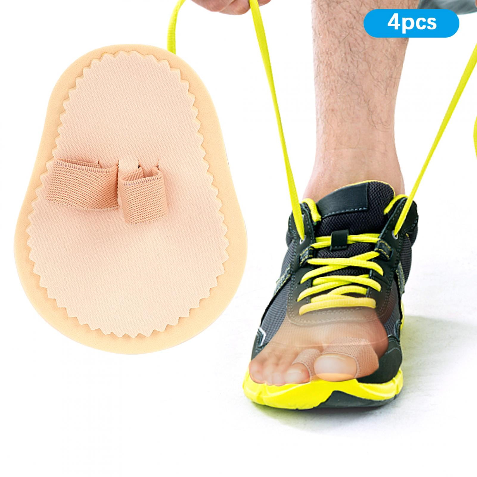 Improved Posture Adjuster Toe Cover Guard 4pcs Toe Separators, Bunion Splint, For Knock Knee