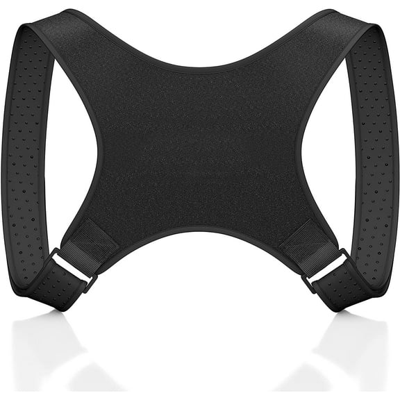 Improved Posture Corrector, With Strong Upper Back Support, Adjustable, Sturdy Fixed Buckle, Breathable, Comfortable