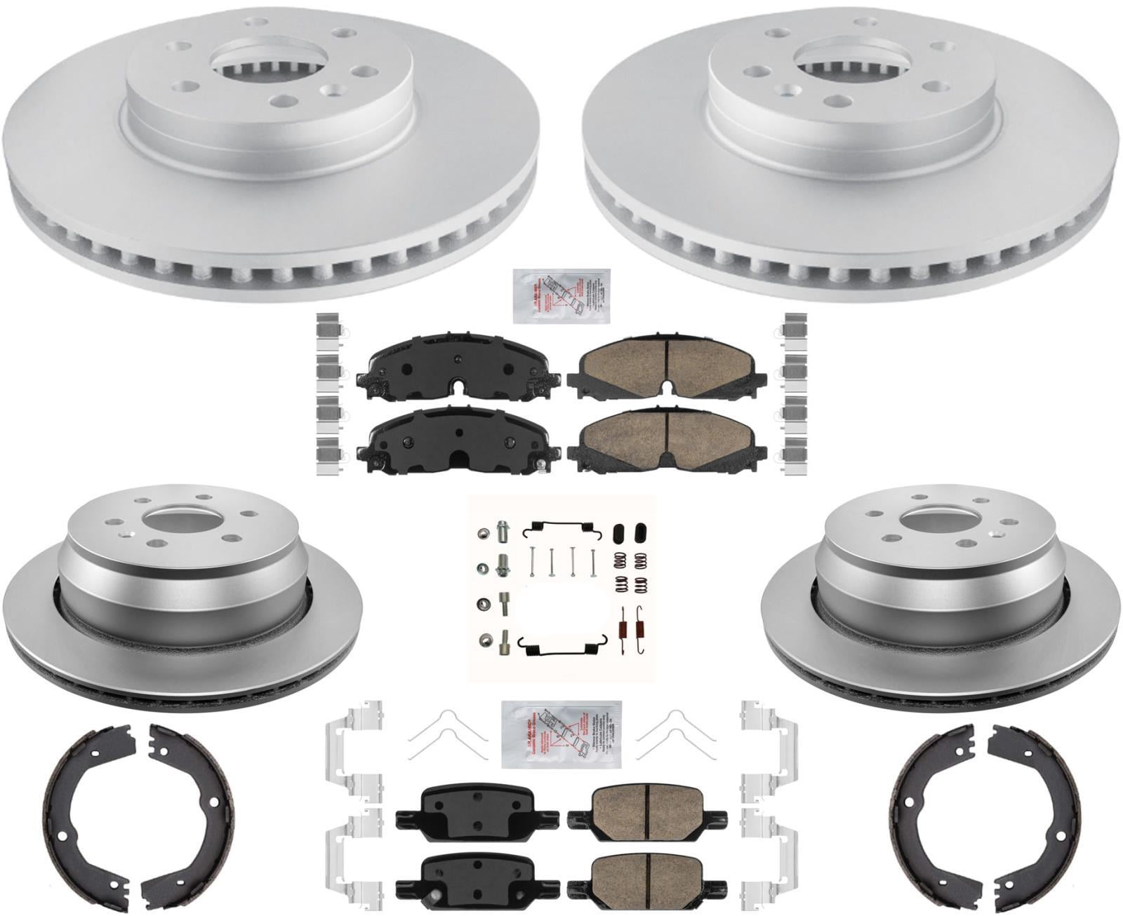 Improved ce GEO Coated Brake Rotors Disc Brake Pads for 2021-2022 for Chevy for Colorado and for GMC for Canyon