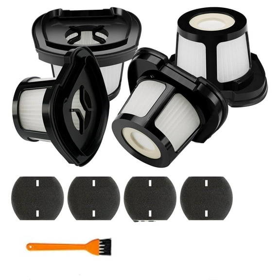 Improvedhand 2390A 2284W Vacuum Filter Replacement for Bi-ssell Pet Hair Eraser Filter Hand Vac 2390,2389,2284W Compare to Parts # 1614212 1614203 1614204,4-Pack