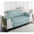 thumbnail image 1 of Improvements Reversible Loveseat Cover Protector ~ Green/Tropical, 1 of 1