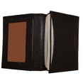 thumbnail image 1 of Improving Lifestyles Leather Mens Wallet Bifold Black Small Credit Card Holder Window ID FREE Organza Gift Bag SUN020BK, 1 of 6