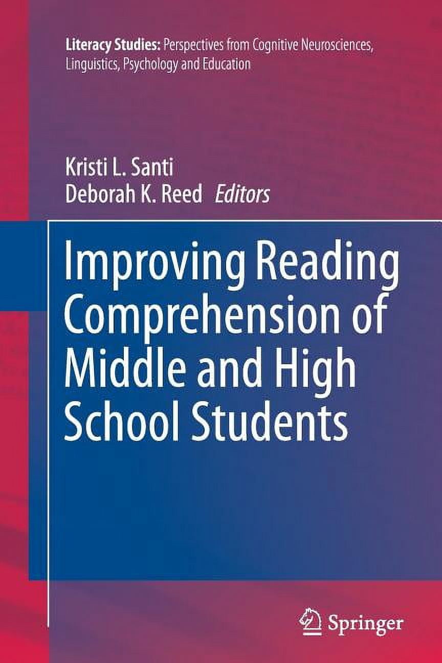 Improving Reading Comprehension Of Middle And High School Students ...