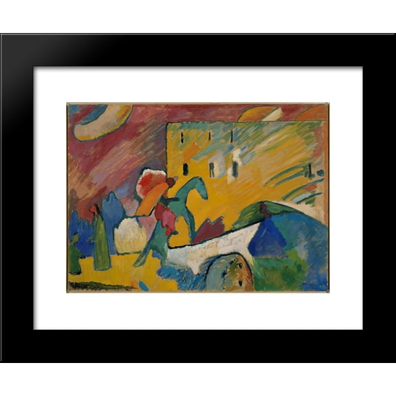 Improvisation 3 20x24 Framed Art Print by Wassily Kandinsky