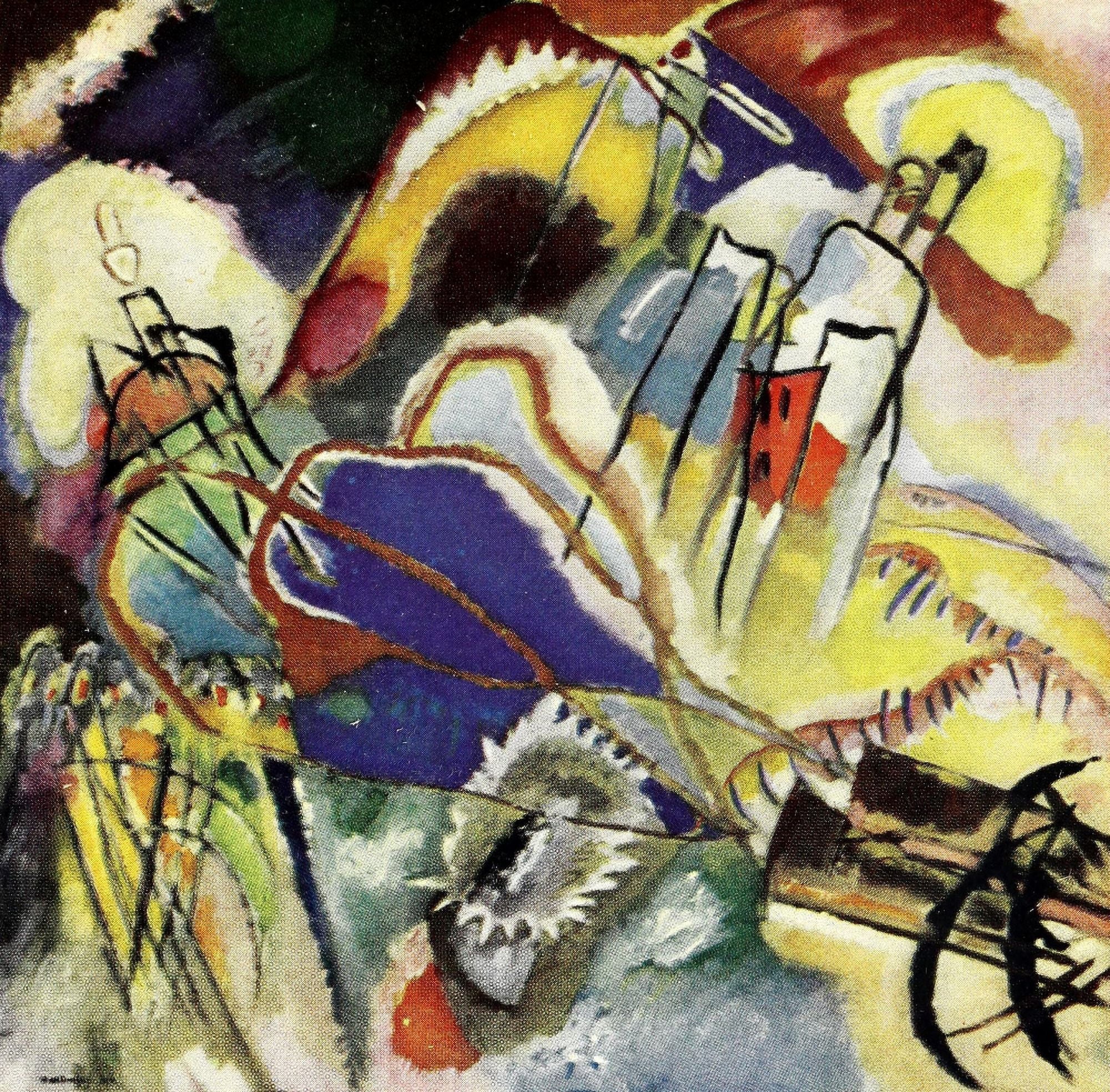 Improvisation no30 Canvas Art - Wassily Kandinsky (18 x 24)