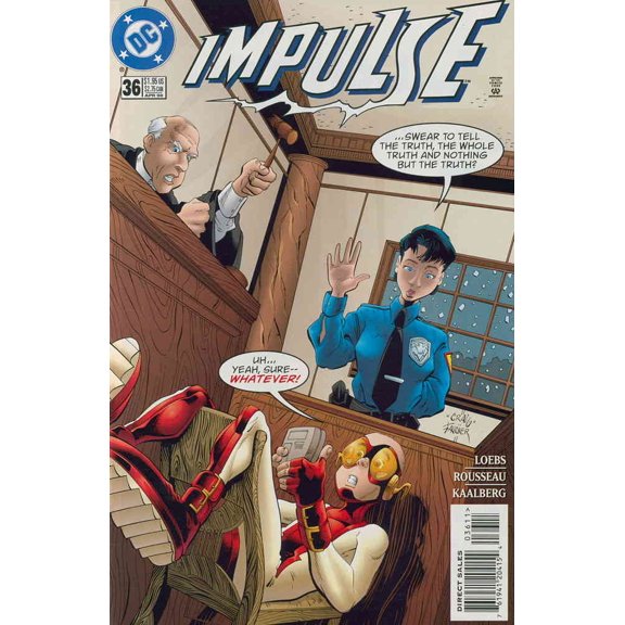 Impulse #36 VF ; DC Comic Book