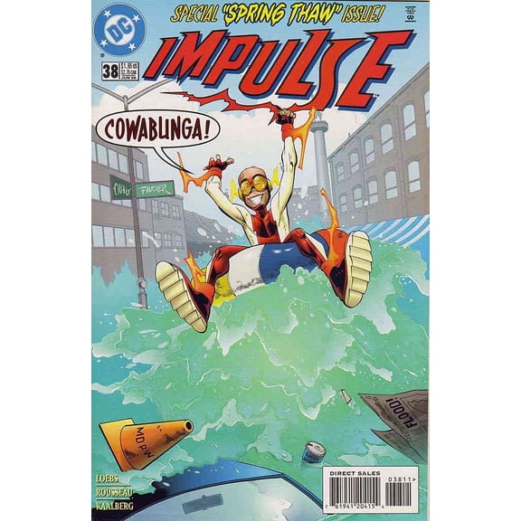 Impulse #38 VF ; DC Comic Book