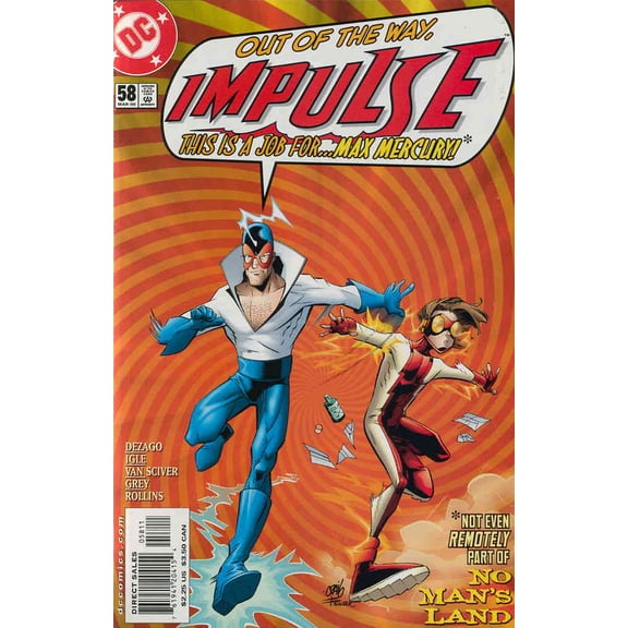 Impulse #58 VF ; DC Comic Book