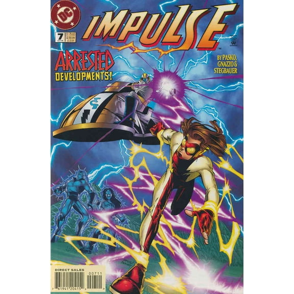 Impulse #7 VF ; DC Comic Book