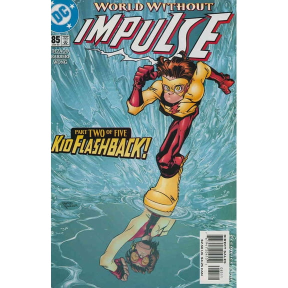 Impulse #85 VF ; DC Comic Book