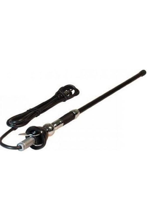 Impulse  AI-07 High Quality Universal Top Mount Black Rubber Antenna