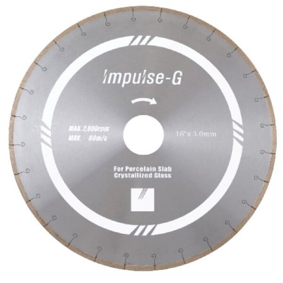 Impulse-G 16" Bridge Saw Blade for Porcelain Slab and Crystallized Glass