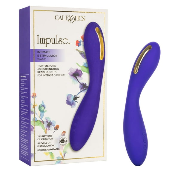 Impulse Intimate E-Stimulator 7-Function 5-Levels Luxury Kegel Vibrating Wand Rechargeable
