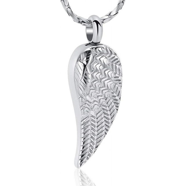 Imrsanl Angel Wing Cremation Jewelry Urn Necklace for Ashes for Women ...