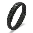 thumbnail image 1 of Imrsanl Cremation Urn Bracelet for Ashes Jewelry for Women Men Memorial Keepsake Cuff Bangle Leather Bracelet, 1 of 7