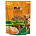 thumbnail image 1 of Cadet Gourmet Chicken-Wrapped Sweet Potato Dog Treats Chicken & Sweet Potato 14 Ounce, 1 of 11