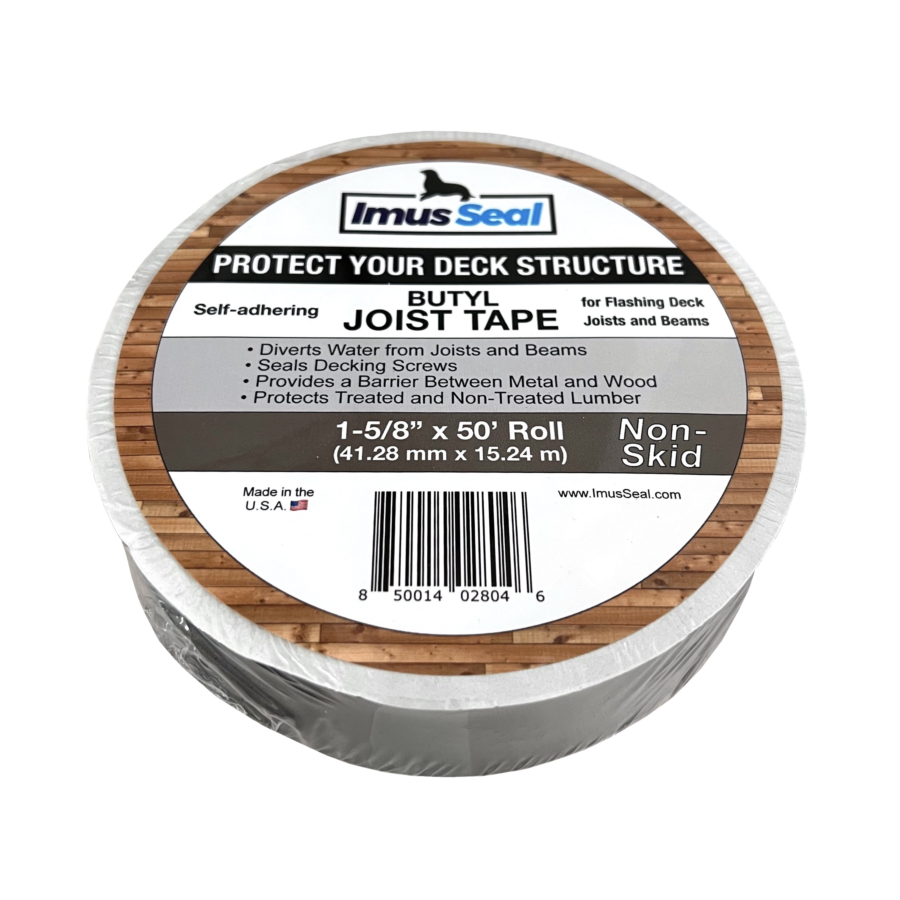 Imus Seal® Butyl Joist Tape for Flashing Deck Joists and Beams, UV