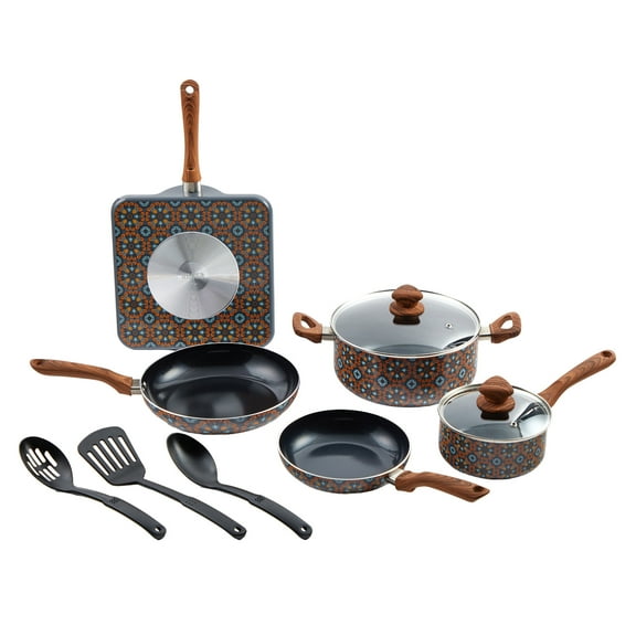 10PC CERAMIC TALAVERA SET