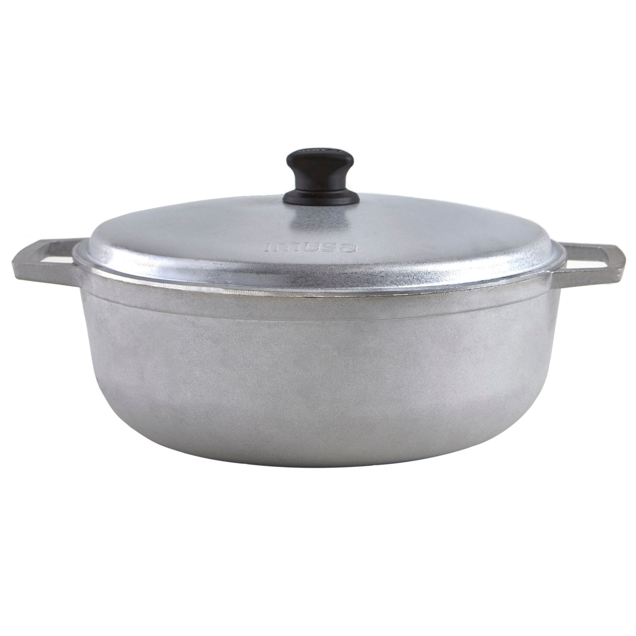 Imusa 11.6 Quart Cast Aluminum Traditional Colombian Caldero or Dutch Oven with Lid - image 1 of 12