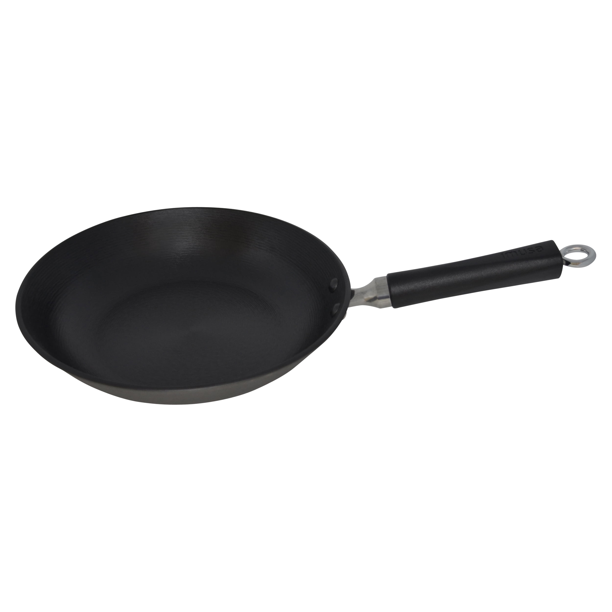 Imusa 11 inch Light Cast Iron Nonstick Pre Seasoned Fry Pan