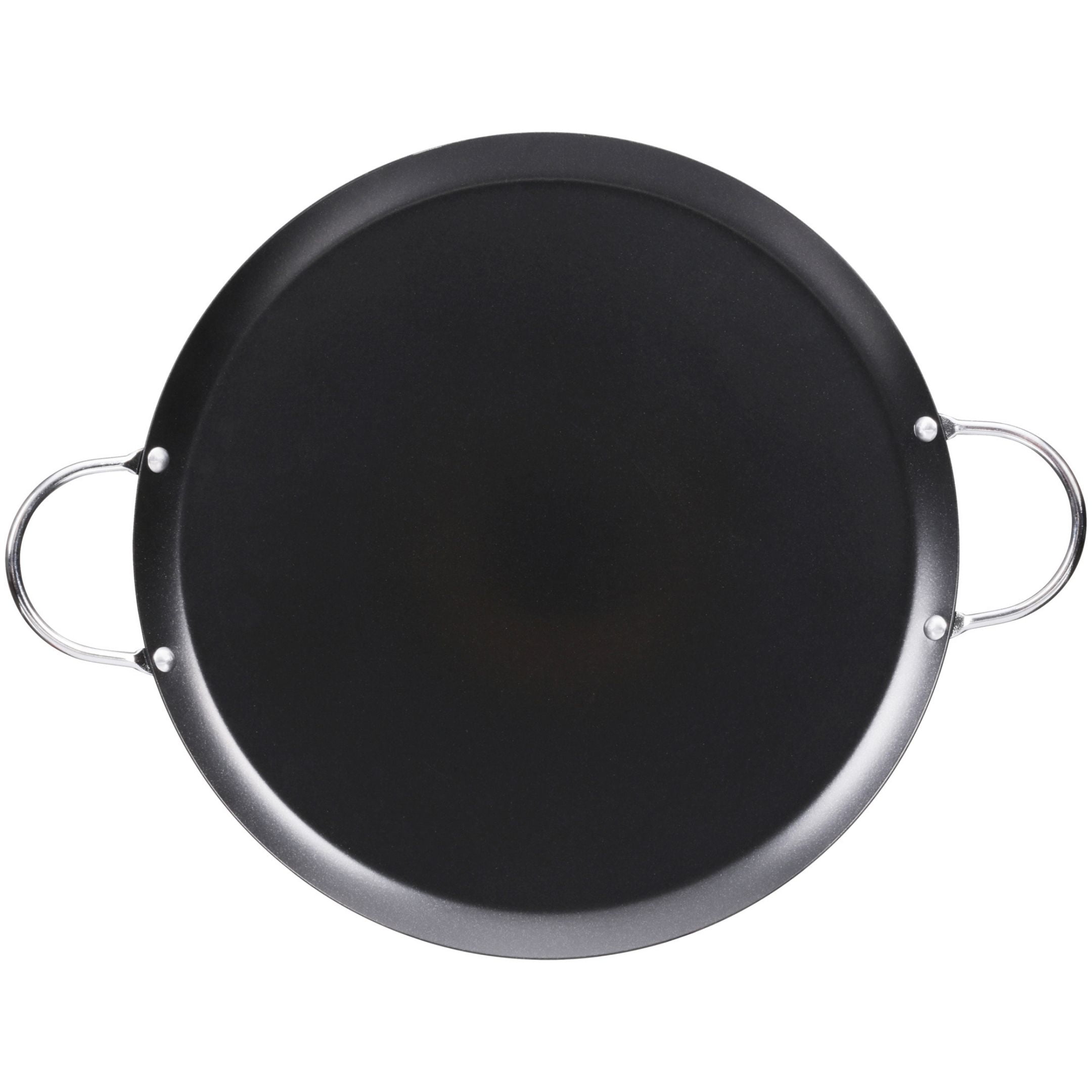 Imusa 9.5 inch Pre-seasoned Round Cast Iron Comal, Griddle/Grill