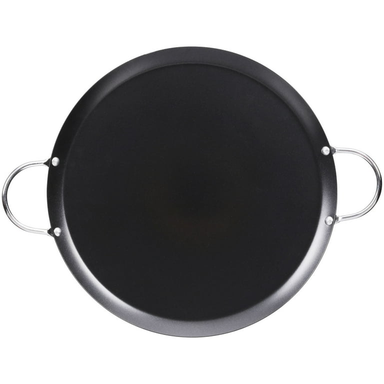 Comal Pan 13 Inch Black w/ Handle Skillet Griddle for Tortillas