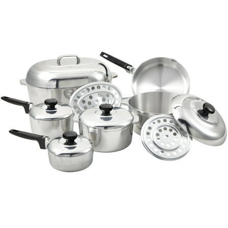 IMUSA 13pc H. Cajun Cast Aluminum Cookware Set