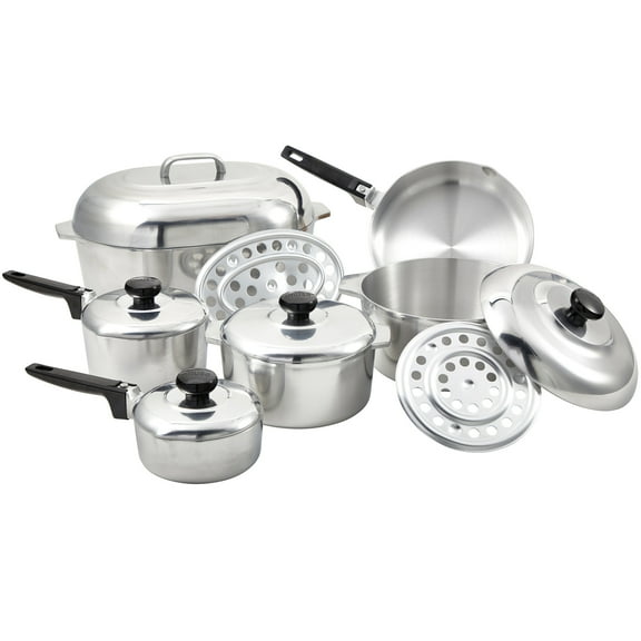IMUSA 13pc H. Cajun Cast Aluminum Cookware Set