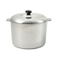 Imusa 14 Quart Heavy Duty Cajun Aluminum Stock Pot with Lid