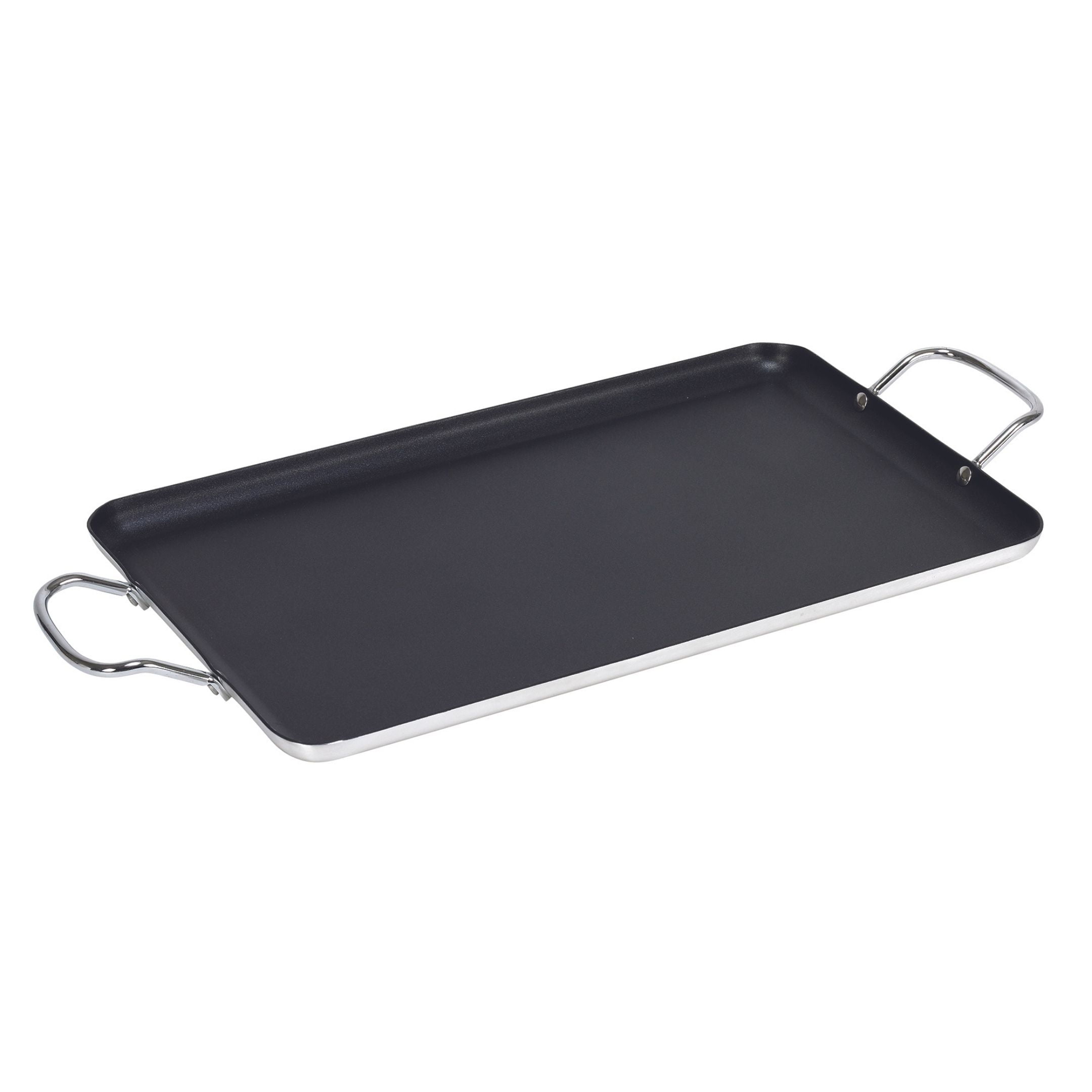 Imusa Large 20 x 12 Nonstick Double Burner Griddle with Metal