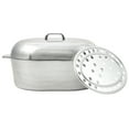 thumbnail image 1 of IMUSA 18" Cajun Cast Aluminum Oval Roaster with Lid & Tray, 1 of 10