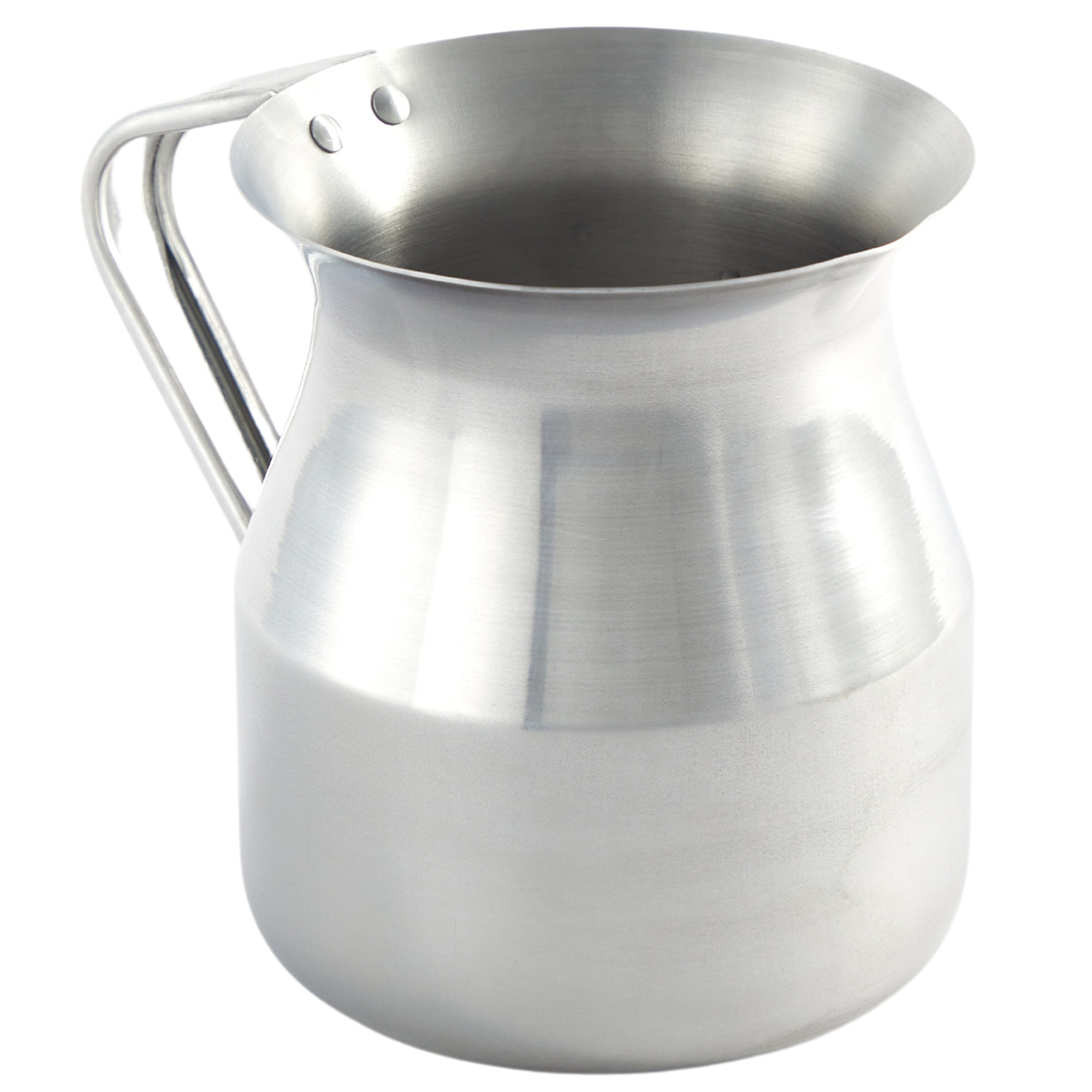W.MORITAKA&CO コンポート　銀メッキ　EP AI IMUSA Aluminum 2.1Qt Chocolate Pitcher, Mirror-Polished, Frothing