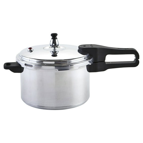 IMUSA 4.2qt Aluminum Pressure Cooker, 10 PSI