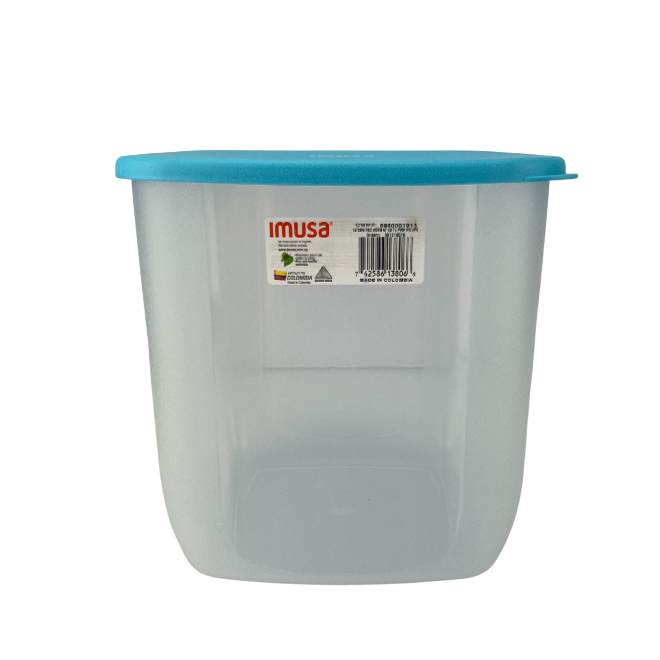 Imusa 7 Liter Plastic Container