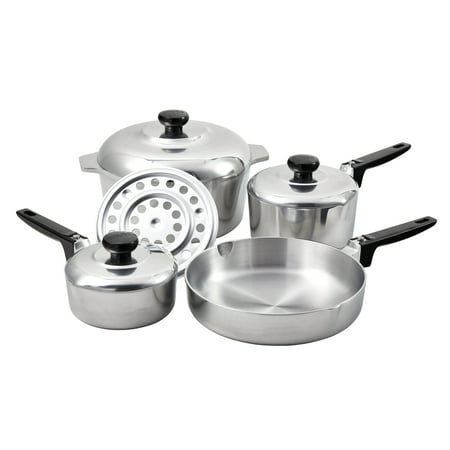 IMUSA 8pc H. Cajun Cast Aluminum Cookware Set