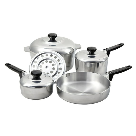 IMUSA 8pc H. Cajun Cast Aluminum Cookware Set