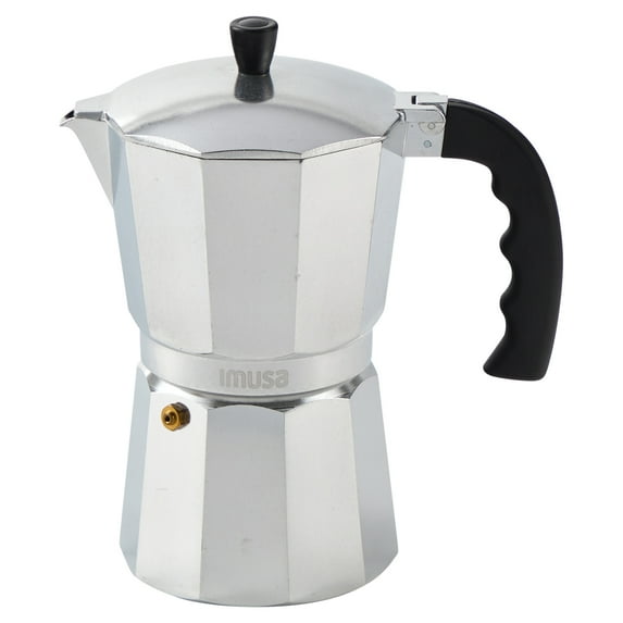 IMUSA 9cup Cast Aluminum Stovetop Coffeemaker