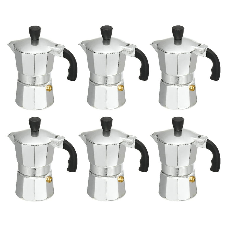 IMUSA IMUSA Aluminum Coffeemaker 6 Cup, Silver - IMUSA