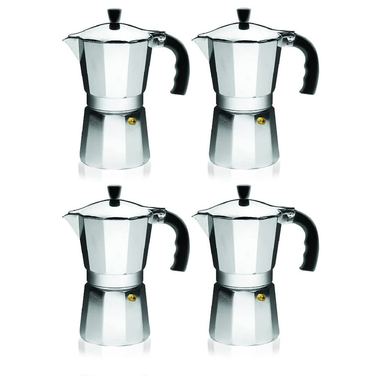 IMUSA IMUSA Aluminum Coffee Percolator 6 Cup, Silver - IMUSA