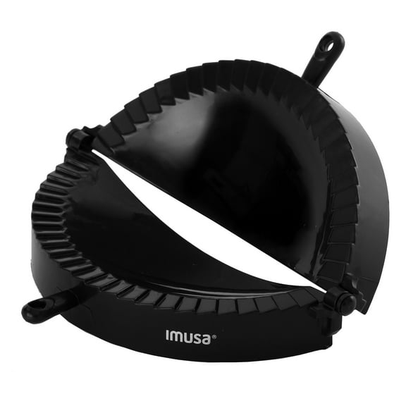 IMUSA Jumbo  Plastic Empanada Maker, Black