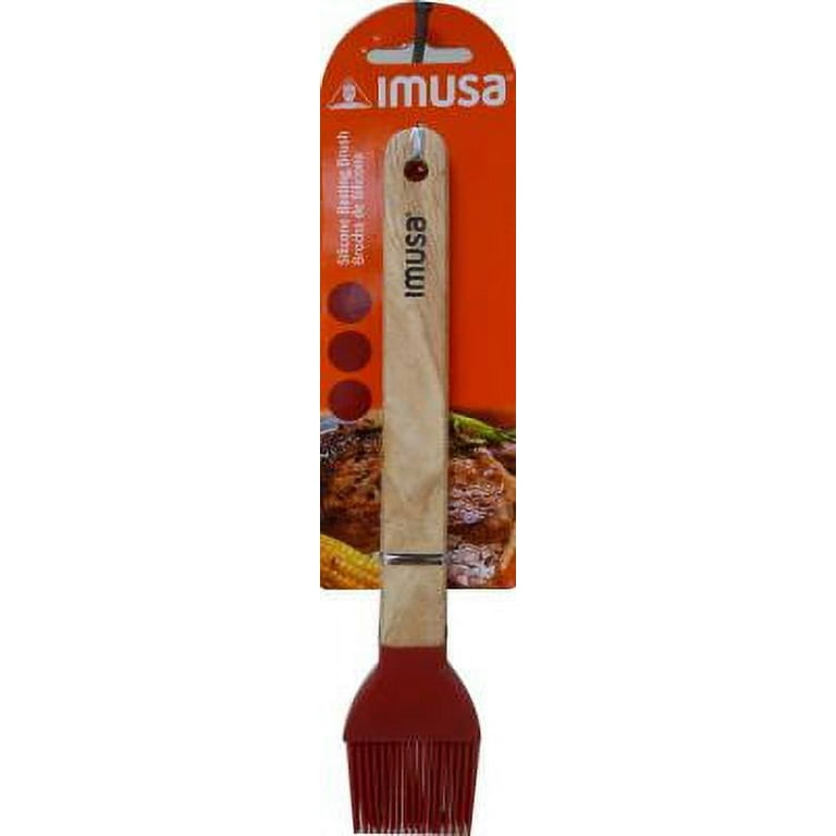 IMUSA IMUSA Silicone Basting Brush with Wood Handle - IMUSA