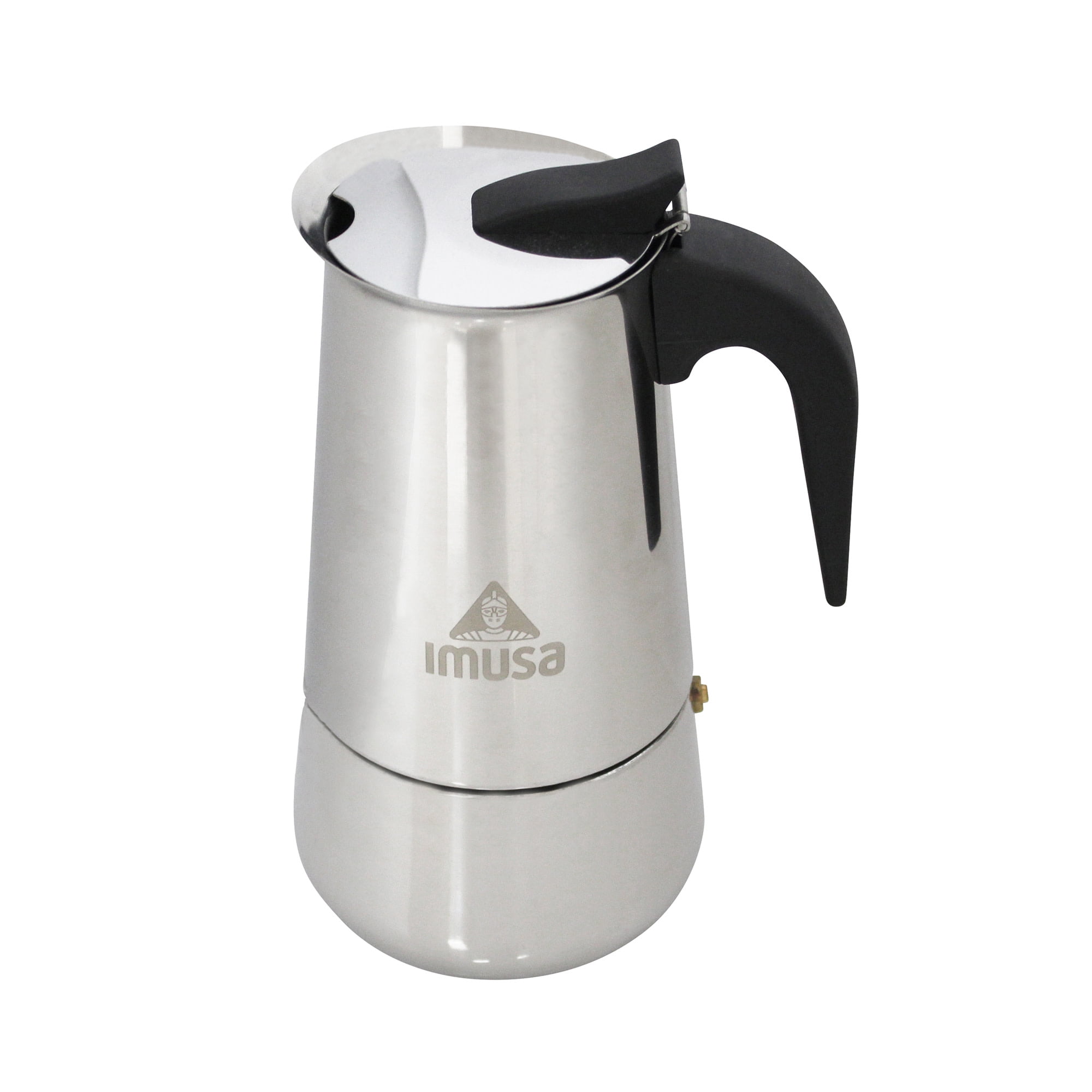 Im Usa 6-Cup Stainless Steel Stovetop Coffeemaker for Espresso