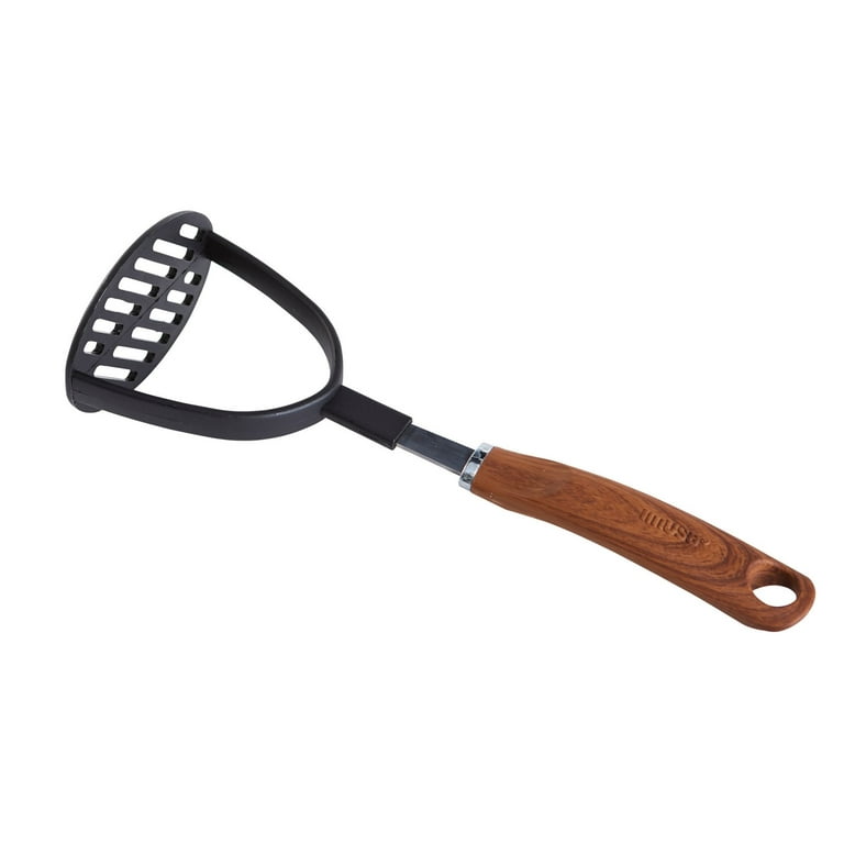 IMUSA USA Bean Masher with Wood Look Handle