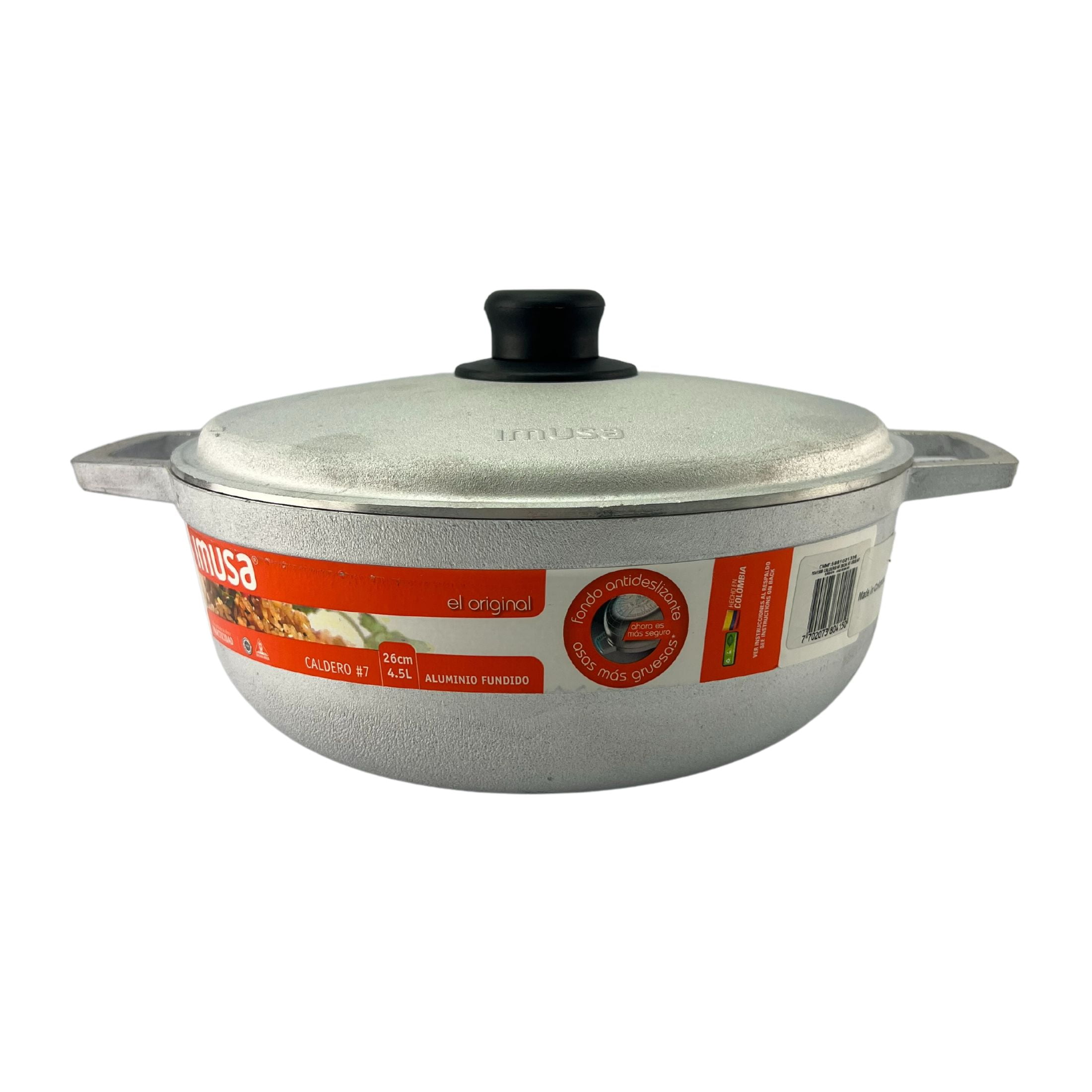 Imusa Oven-Safe Cast Aluminum Caldero Dutch Oven