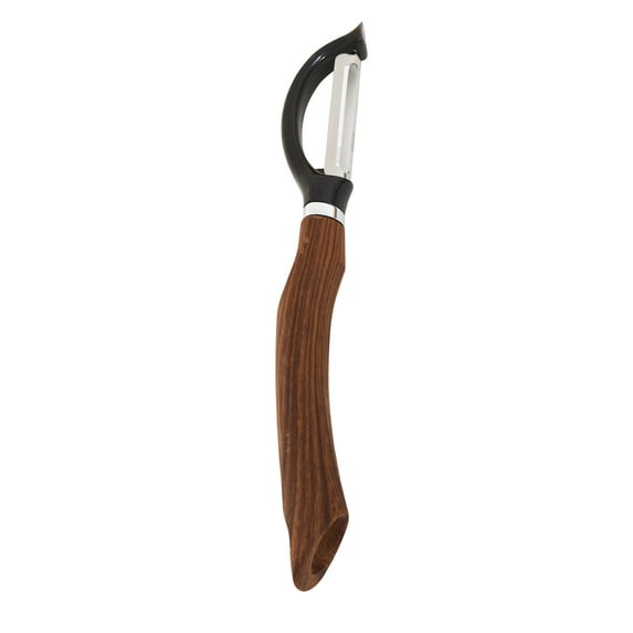 IMUSA Chef WL Stainless Steel Peeler with Wood Look Handle