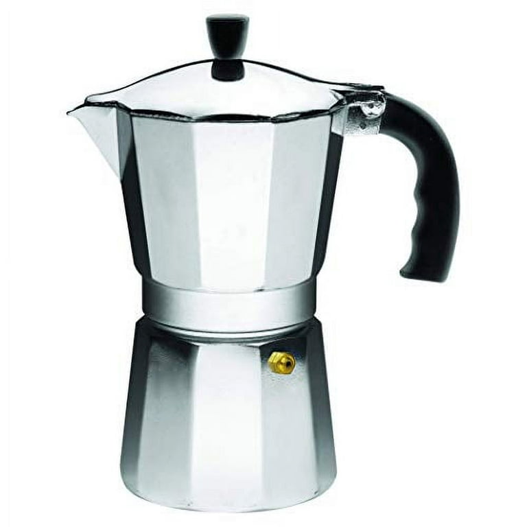 Aluminum Coffee Maker For Gas Or Electric Stovetop 6 Cups - Temu